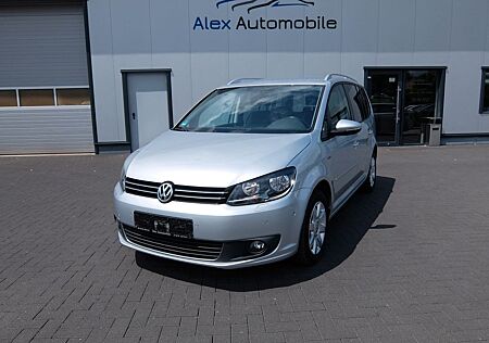 VW Touran Volkswagen Life 2.0 TDI BMT 1.Hand 7.Sitze Navi SHZ