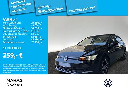 VW Golf Volkswagen VIII 1.5 eTSI ACTIVE Navi LED ParkPilot Key