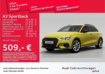 Audi A3 Sportback 40 TFSI e S tronic S line AHK/Navi+