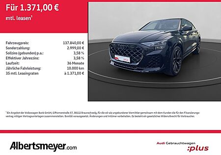 Audi RS Q8 441 KW+MATRIX+STANDH+AHK+PANO+B&O