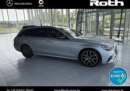 Mercedes-Benz E 220 d T AMG+MBUX+Dístr+Standhzg+AHK+Night+360°
