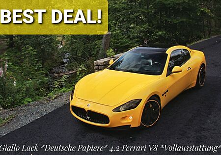 Maserati GranTurismo Giallo Lack Dt. Papiere Traumzustand