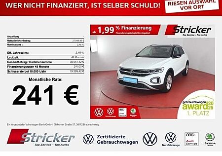 VW T-Roc Volkswagen Style 1.5TSI DSG 241,-ohne Anzahlung AHK N