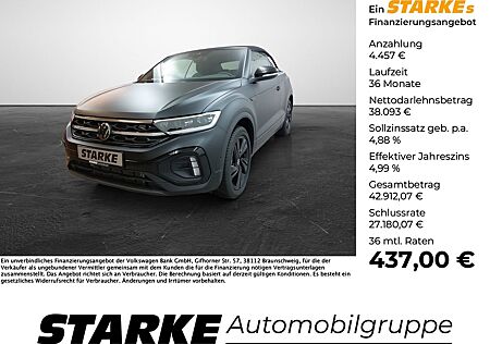 VW T-Roc Volkswagen Cabriolet 1.5 TSI DSG R-Line Edition Black