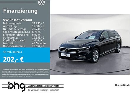 VW Passat Variant Volkswagen 2.0 TSI Elegance DSG IQ.Light AHK