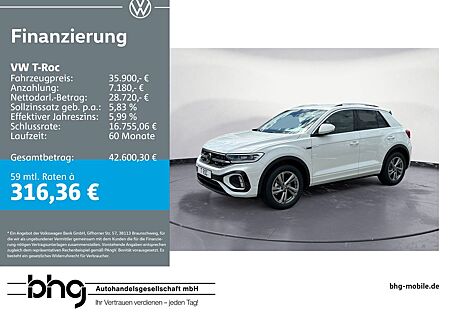 VW T-Roc gebraucht kaufen VW T-Roc Volkswagen R-Line 1.5 l TSI OPF 7-Gang-Doppelkupplung