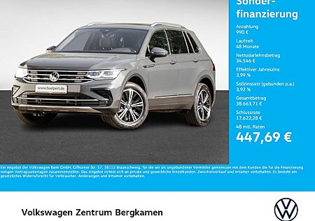 VW Tiguan Volkswagen 2.0 ELEGANCE 4x4 PANO AHK LEDER eSITZE