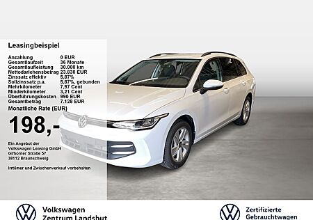 VW Golf Volkswagen VIII Variant Life 1.5 TSI Matrix 2xKlima LM