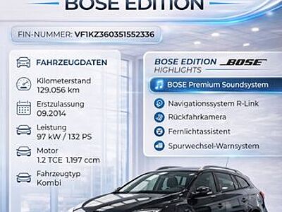 Renault Megane III Grandtour 1.2 AUT *BOSE*KAMERA*NAV*