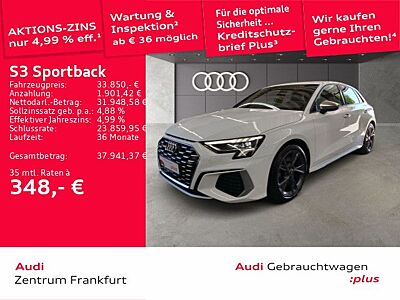 Audi S3 Sportback TFSI S tronic LED DAB PDC