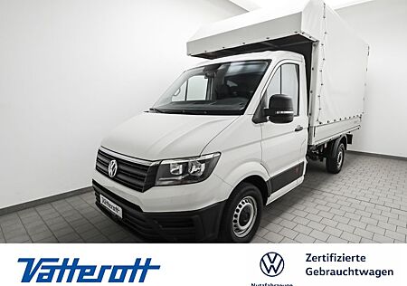 VW Crafter Volkswagen 35 2.0 TDI Pritsche + Plane L2 mittellan
