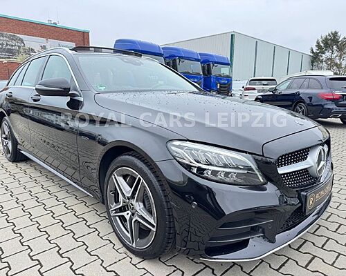 Mercedes-Benz C 300 T de AMG-Line|Panorama|Burmester|1-Hand|