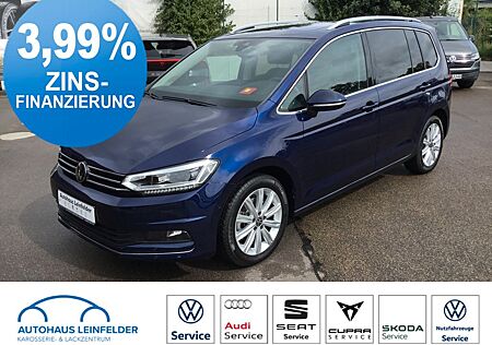 VW Touran Volkswagen 1.5 TSI DSG Highline+AHK+Pano+7-Sitze+LED