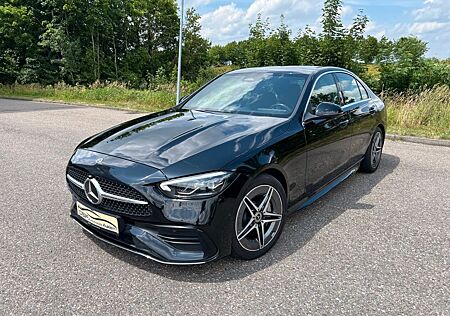 Mercedes-Benz C 300 Lim. 9G AMG Line,LED,AHK,R.Kam,Spur,Tot