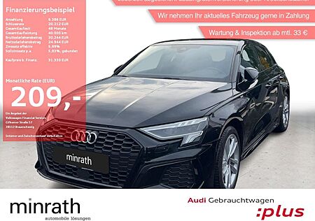 Audi A3 Sportback 35 TFSI S-Line APP+DAB+VIRT+LED+PDC