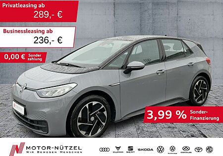 VW ID.3 Volkswagen 110kW City PERFORMANCE LED+NAVI+ACC+SHZ+ALU