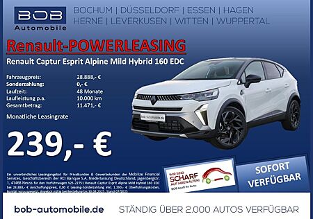 Renault Captur Esprit Alpine Mild Hybrid 160 EDC SHZ PDC
