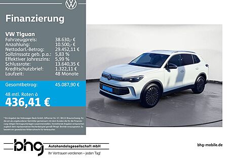 VW Tiguan Volkswagen 2.0 TDI DSG *GOAL* #AHK #LED #DESIGN-PAKE
