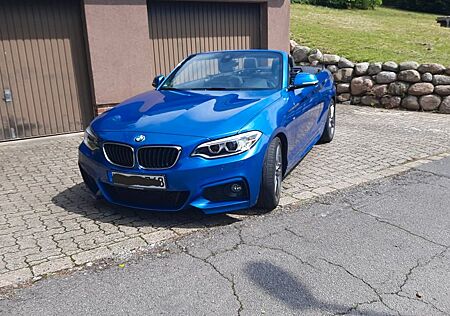 BMW 220d Cabrio M Sport 8 Gang Automatik gr Navi