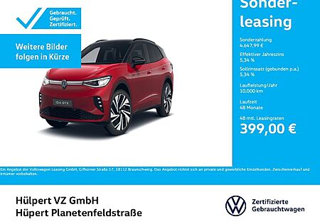 VW ID.4 Volkswagen GTX 4X4 WÄRMEPUMPE PANO AHK 360CAM ACC LM21