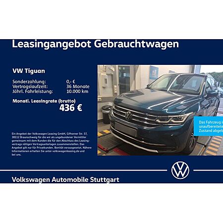 VW Tiguan leasen