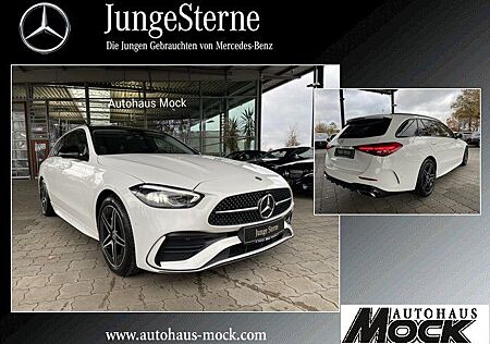 Mercedes-Benz C 200 T-Modell AMG Night Panorama AHK Totwinkel