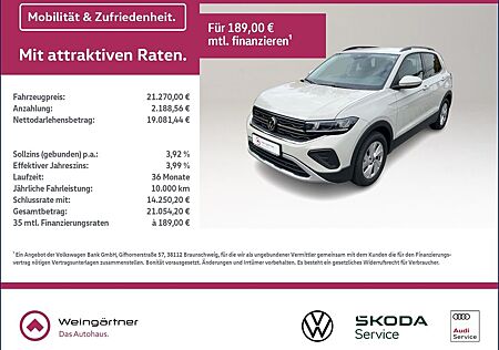 VW T-Cross Volkswagen 1.0 TSI Life IQ Drive, Navi, Sitzheizung