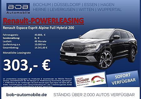 Renault Espace Esprit Alpine E-Tech Full Hybrid 8-fach b