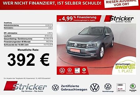 VW Tiguan Allspace Volkswagen Highline 2.0TDI DSG 4M 392,-ohne