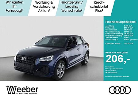 Audi Q2 S line NAVI*MATRIX*LEDER*RFK*18LM*GRA*5J GAR