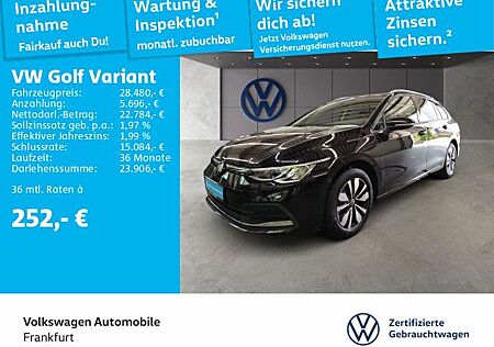VW Golf Volkswagen VIII Variant 2.0 TDI MOVE Navi LED DAB+ Fro