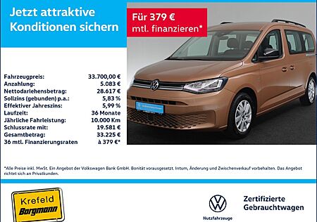 VW Caddy Volkswagen Maxi 2.0 TDI Life 7-SITZER ACC NAVI SHZ