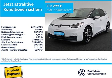 VW ID.3 Volkswagen Pro Performance 1st Plus MATRIX-LED ACC SHZ