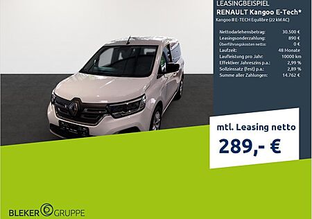 Renault Kangoo E-TECH III E-TECH Equilibre (22 k