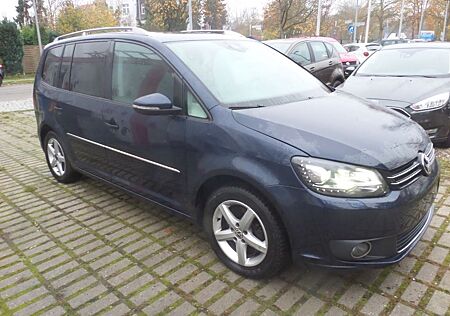 VW Touran Volkswagen Highline 2.0 TDI DSG+LEDER+NAVI+7-SITZER+