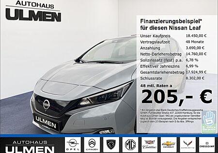 Nissan Leaf Tekna Navi Voll-Leder Voll-LED Keyless Alu