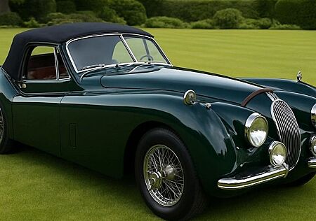 Jaguar XK 120 Drophead DHC, BJ 1953 - Ein Klassiker in