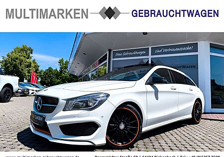 Mercedes-Benz CLA 200 Shooting Brake Orange Art Edition Pano