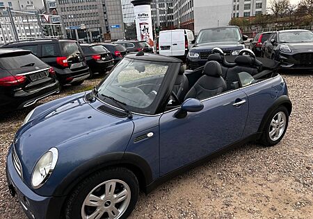 Mini One Cabrio 1,6 + Leder + Klima + Parksensoren