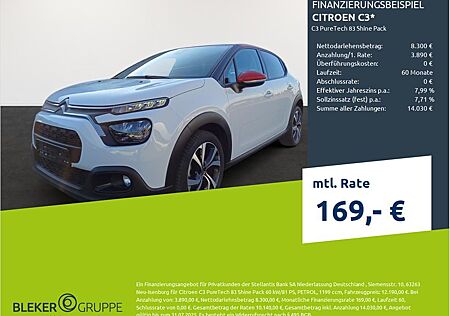 Citroën C3 PureTech 83 Shine Pack