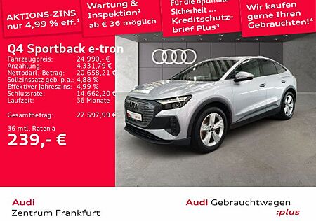 Audi Q4 e-tron Q4 Sportback 35 e-tron LED Navi DAB VC PDC Sitzh