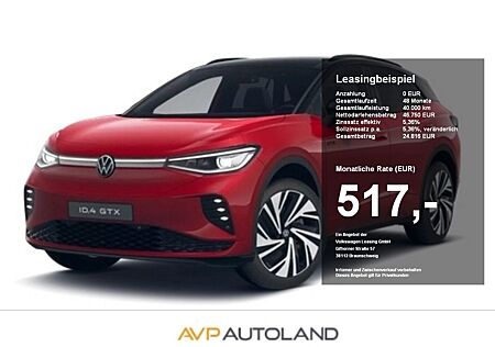 VW ID.4 Volkswagen GTX 4MOTION | AHK | NAVI | LED | PANO |