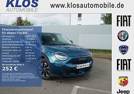 Fiat 600 HYBRID 1.2 110 PS DCT6 NAVI KAMERA PDC
