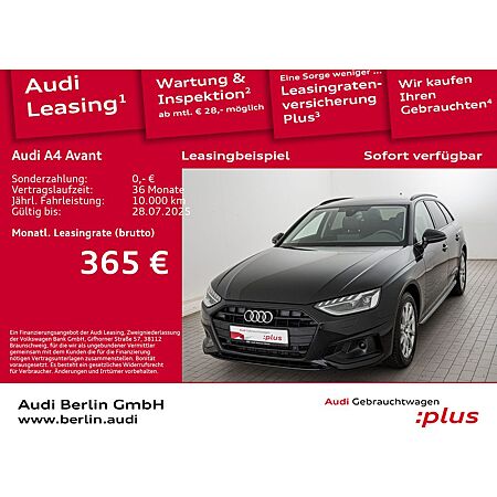 Audi A4 leasen