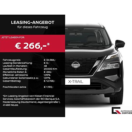 Nissan X-Trail leasen