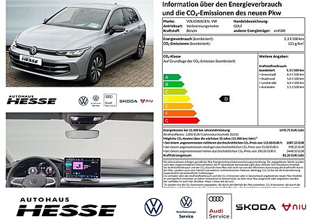 VW Golf Volkswagen VIII 1.5 eTSI Goal DSG, AHK LED Digi Tacho