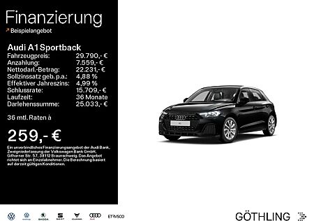 Audi A1 Sportback 30TFSI s-tr.*Kam*ACC*Optik*LED*SHZ*