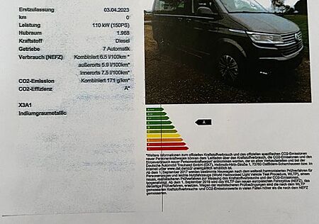 VW T6 California Volkswagen Beach Camper Edition