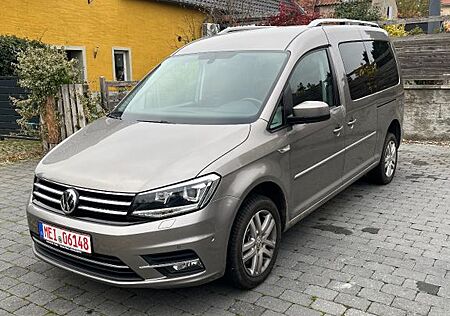 VW Caddy Volkswagen Maxi Highline 4Motion 7Sitze Insp/HU neu