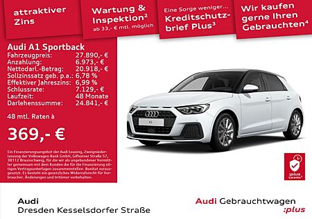 Audi A1 Sportback Advanced 25 TFSI 70(95) kW(PS) S tr